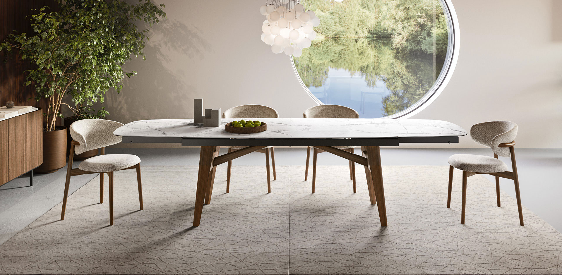 Table de salle à manger Calligaris