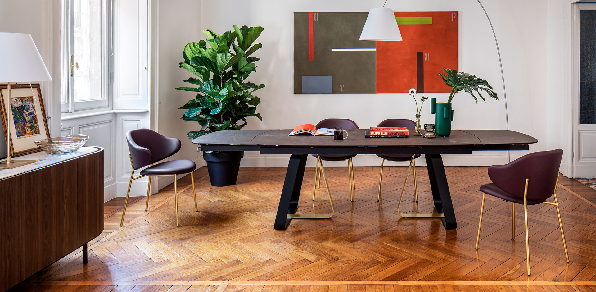 Table Sunshine & Chaise Holly de Calligaris