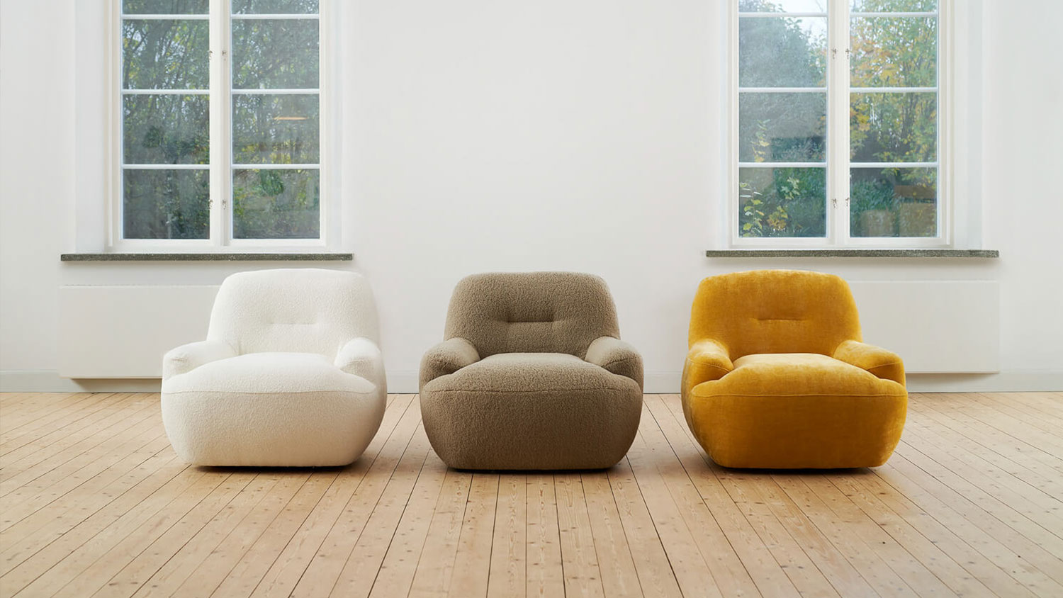 Fauteuils UMA par Sits